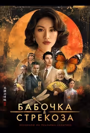 Бабочка и стрекоза